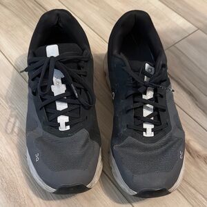 On Running Black and Gray Sneakers